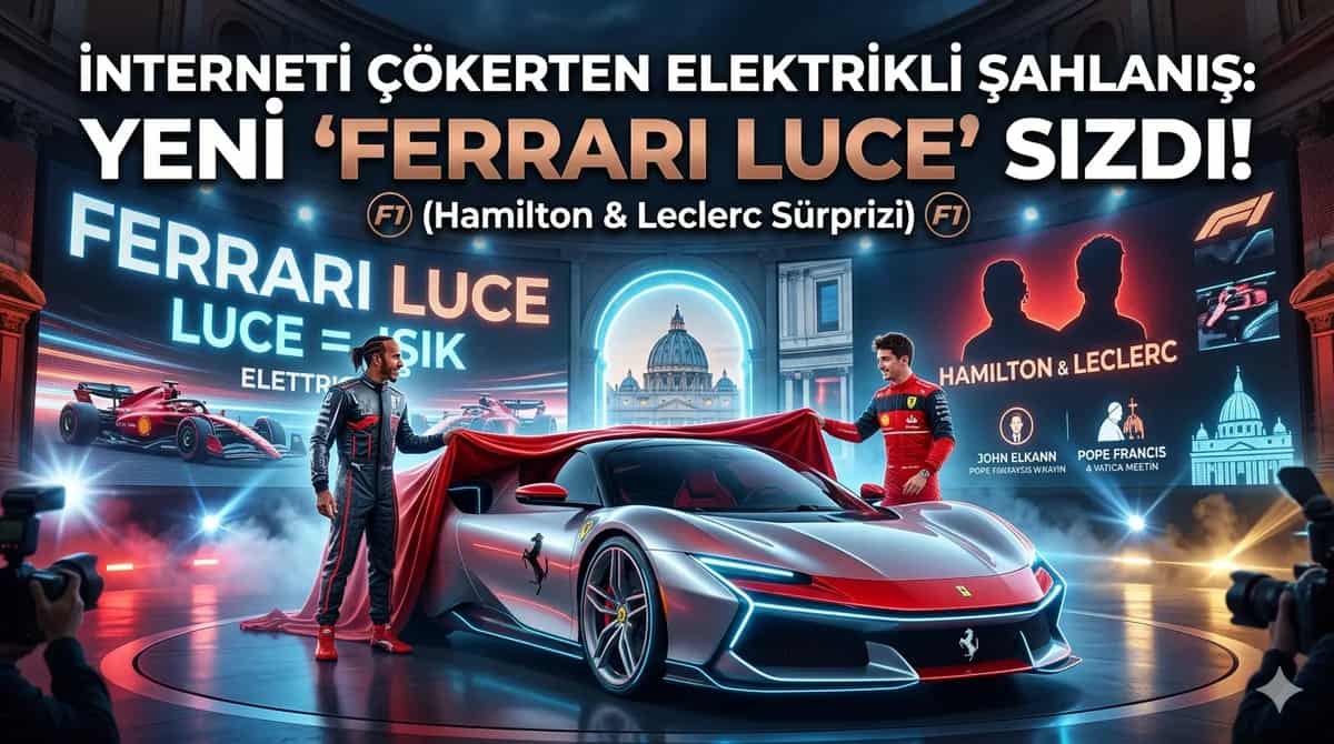 İnterneti Çökerten Elektrikli Şahlanış: Yeni "Ferrari Luce" Sızdı! (Hamilton ve Leclerc Sürprizi) - Haber | arabakarsilastirma.com.tr