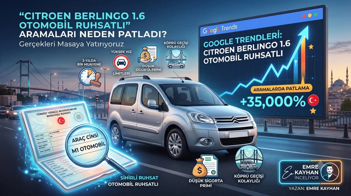 Citroen Berlingo 1.6 Otomobil Ruhsatlı Neden Çok Aranıyor?