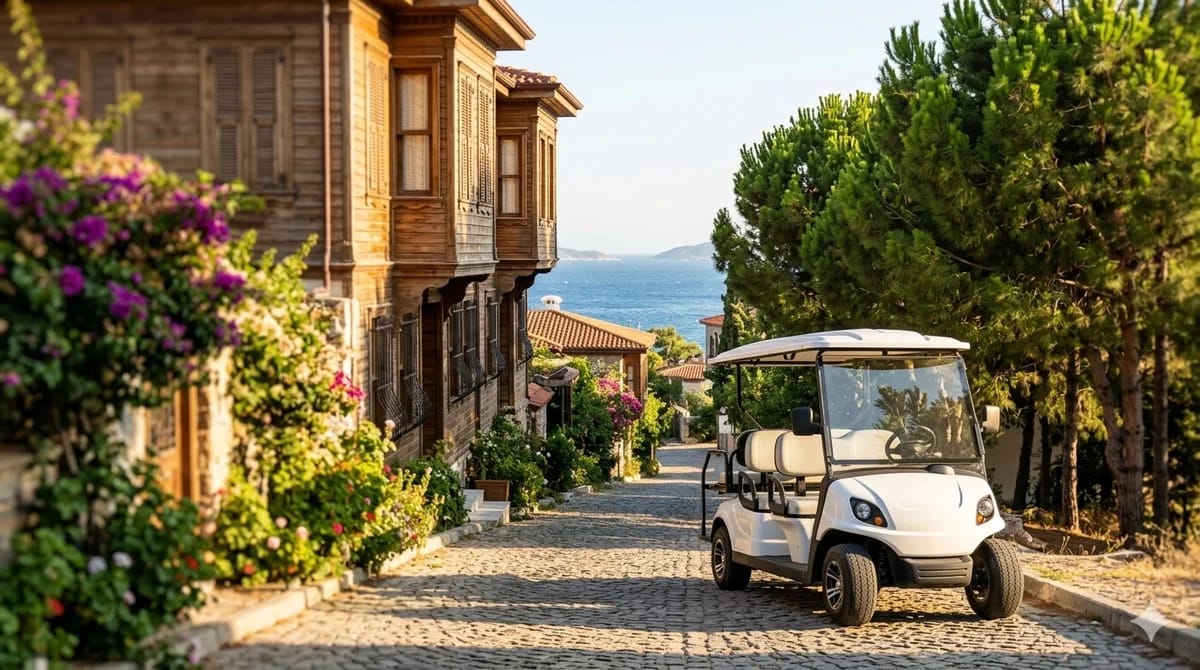 Büyükada'da Elektrikli Araç Kiralama: Faytonlardan Sonra Ada Turu Kaç Lira Oldu? - Rehber | arabakarsilastirma.com.tr