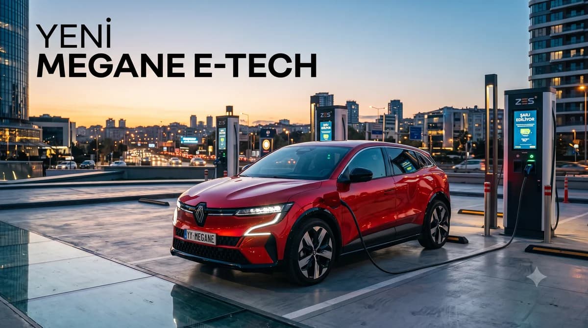 Yeni Renault Megane E-Tech Türkiye'de: 468 km Menzille Rakiplerini Ezmeye mi Geliyor?