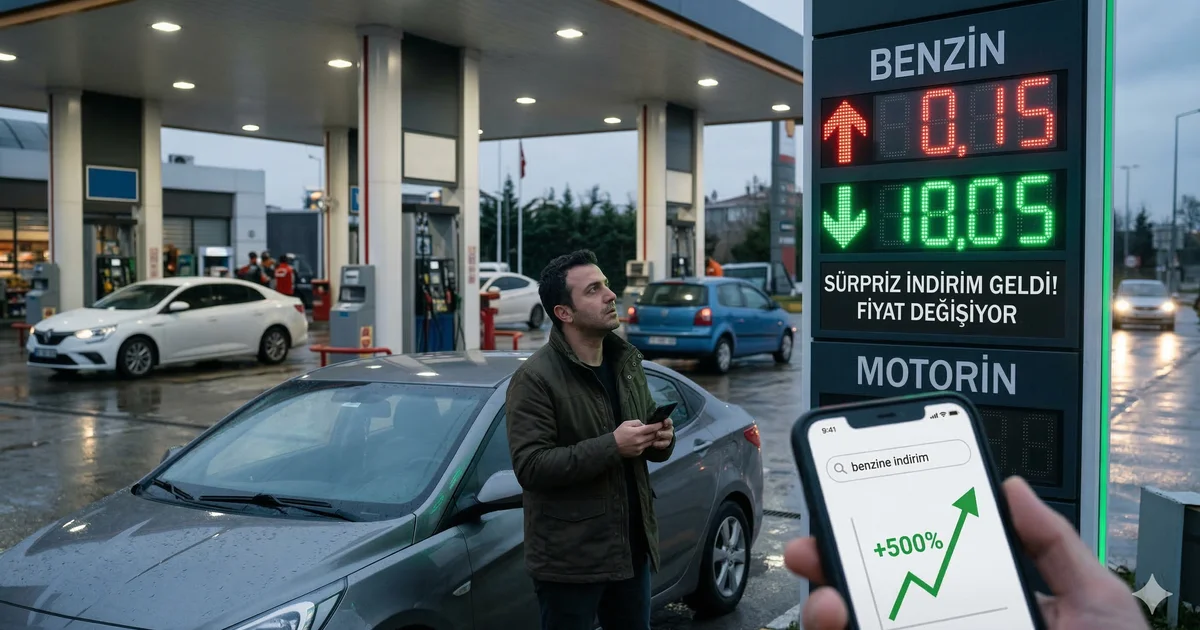 Pompada Baş Döndüren Trafik: Zam Şokunu Atlatamadan "Benzine İndirim" Müjdesi Geldi! (11 Mart 2026) - Haber | arabakarsilastirma.com.tr