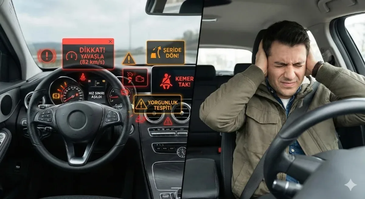 Arabanız Sizi Sürekli Azarlıyor mu? 2026'da "Zorunlu Güvenlik" (GSR II) Dost mu, Yoksa Baş Belası mı? - Rehber | arabakarsilastirma.com.tr