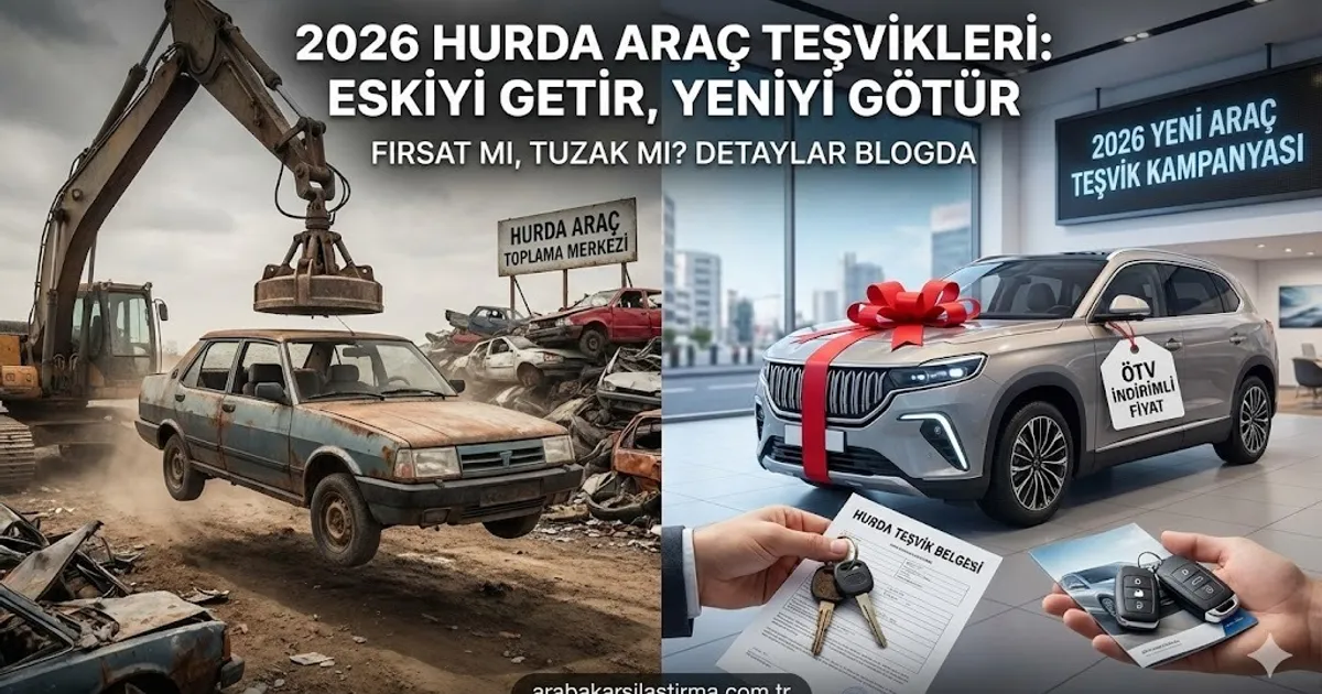 2026 "Hurda Teşviki" Efsanesi Geri Döndü: Gerçekten Fırsat mı, Yoksa Fiyatları Şişirme Bahanesi mi? - Haber | arabakarsilastirma.com.tr