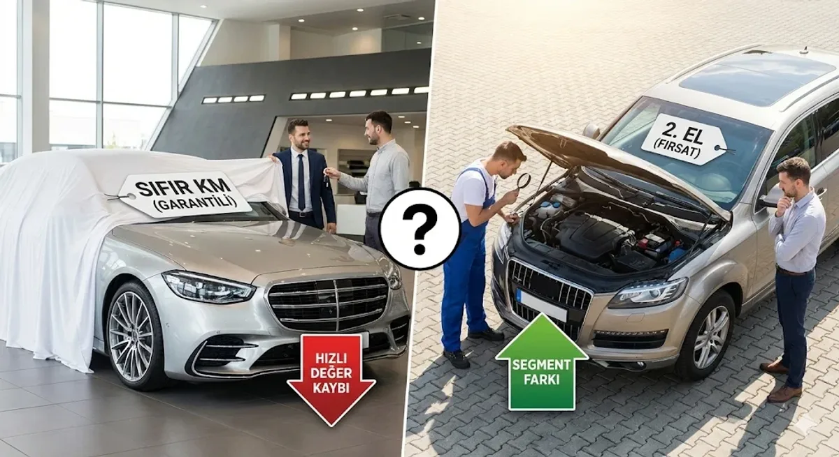 Sıfır Kilometre Kokusu mu, Yoksa "Aynı Paraya Üst Segment" Cazibesi mi? Büyük Düello Başlıyor! - Rehber | arabakarsilastirma.com.tr