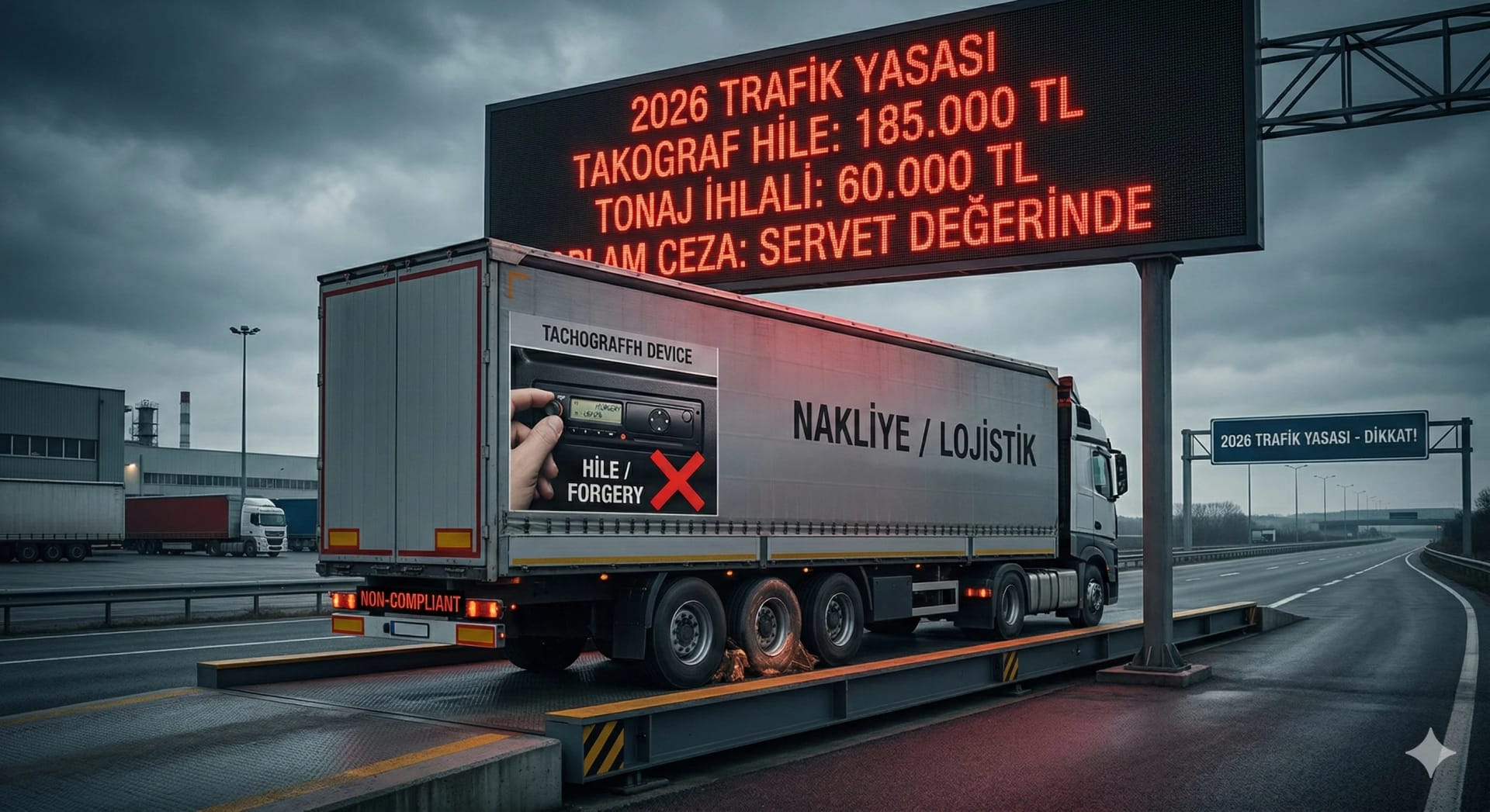 2026 Takograf ve Tonaj Cezaları: Ağır Vasıtalar İçin Şok Kararlar! - Haber | arabakarsilastirma.com.tr